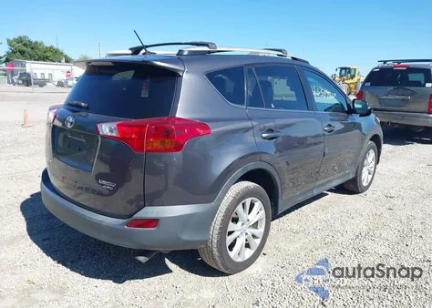 2014 Toyota Rav4 Limited из США, поврежденный, VIN 2T3DFREV7EW142809